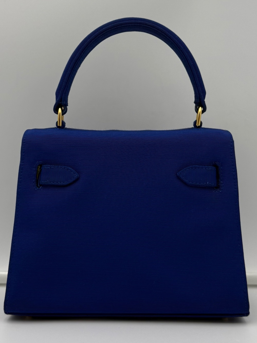 🇮🇹COLOMBO 1937 MILANO • MINI 18 Crossbody Bag in Blue Silk • Made in ITALY - Picture 5 of 16